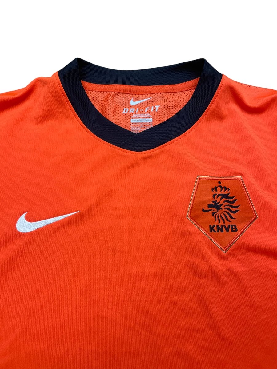 Netherlands Home Shirt 2010 Match Issue - 9/10 - L