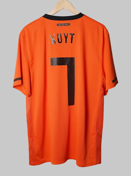 Netherlands Home Shirt 2010/11 Kuyt 7 (XL)