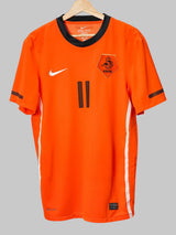 Netherlands Home Shirt 2010/11 Player Issue Robben 11 (L)
