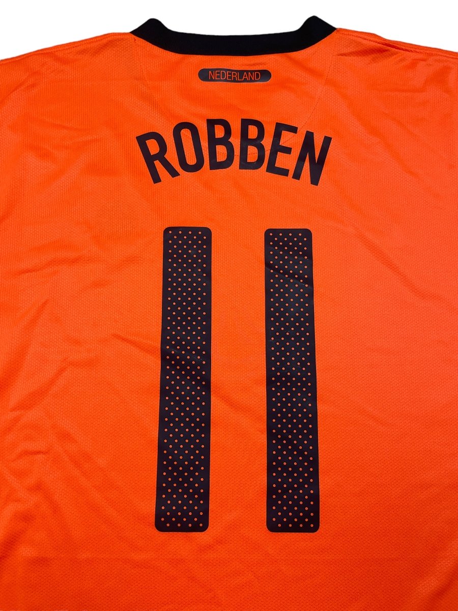 Netherlands Home Shirt 2010/11 Robben #11 - 10/10 - XL