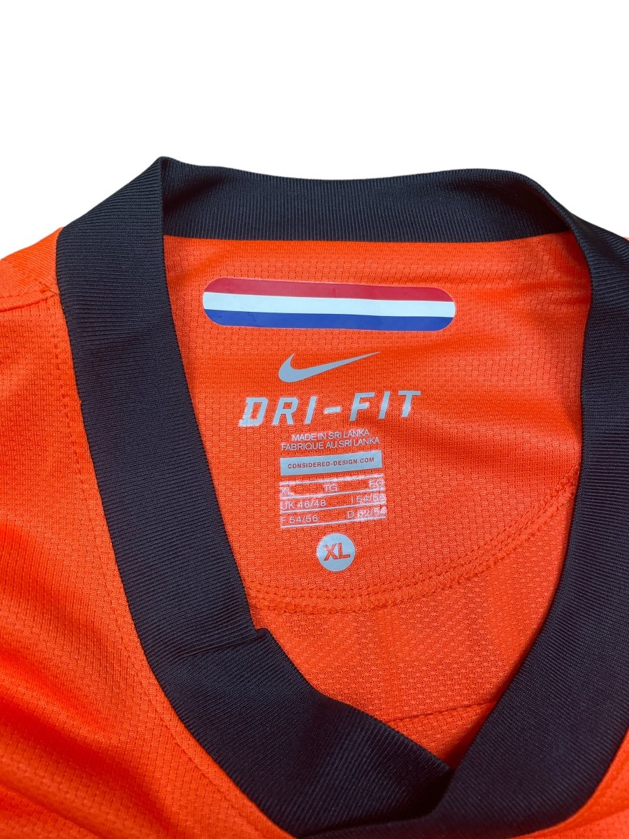 Netherlands Home Shirt 2010/11 Robben #11 - 10/10 - XL