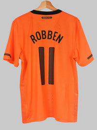 Netherlands Home Shirt 2010/11 Robben 11 (M)