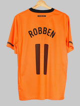 Netherlands Home Shirt 2010/11 Robben 11 (M)