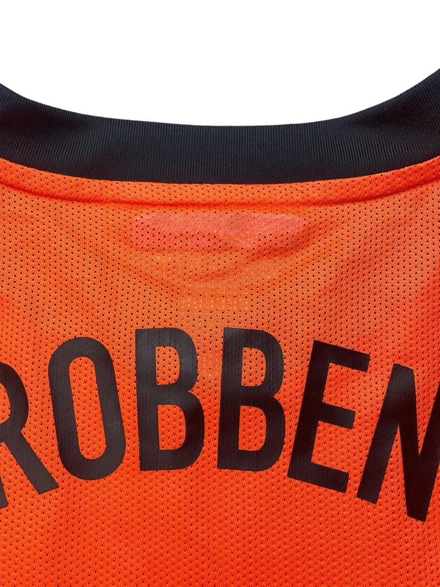 Netherlands Home Shirt 2010/11 Robben #11 Player Issue - 9/10 - L