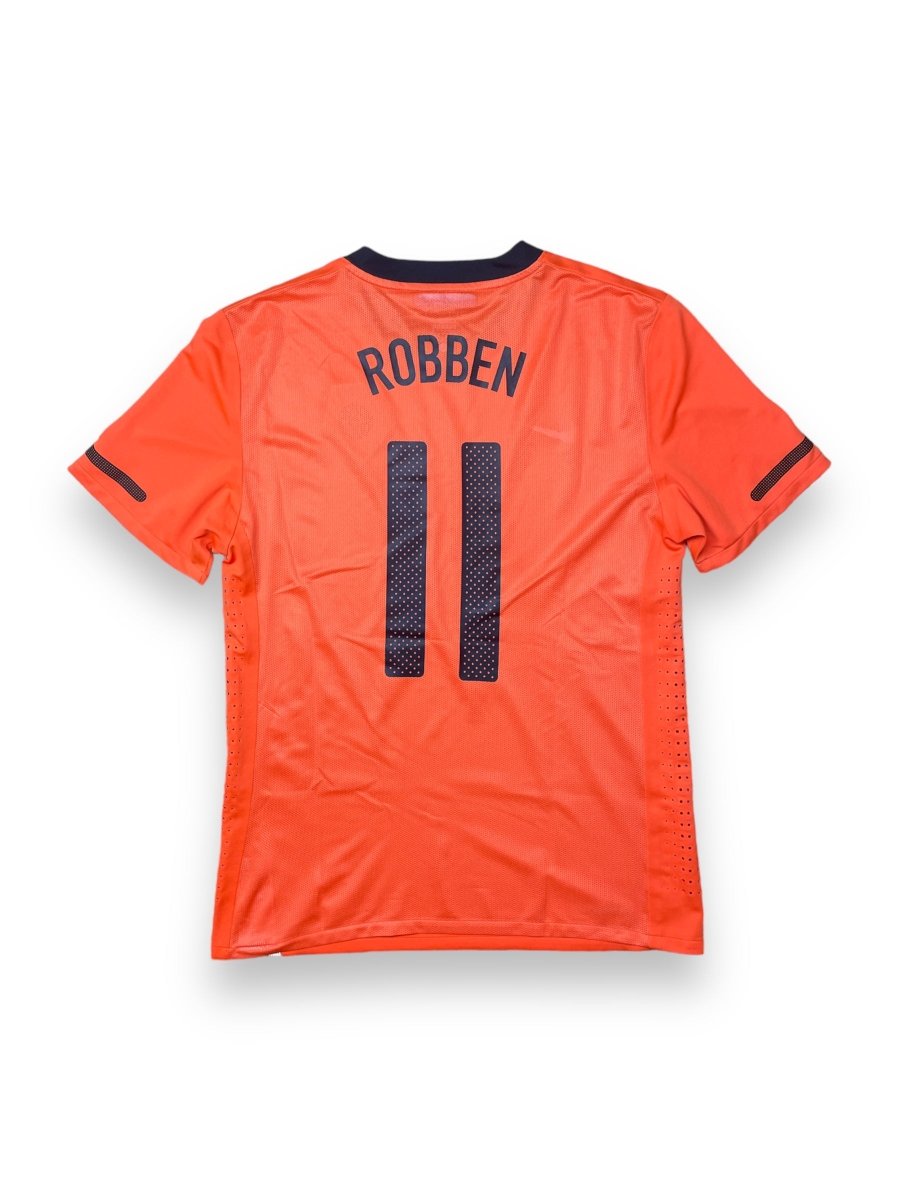 Netherlands Home Shirt 2010/11 Robben #11 Player Issue - 9/10 - L