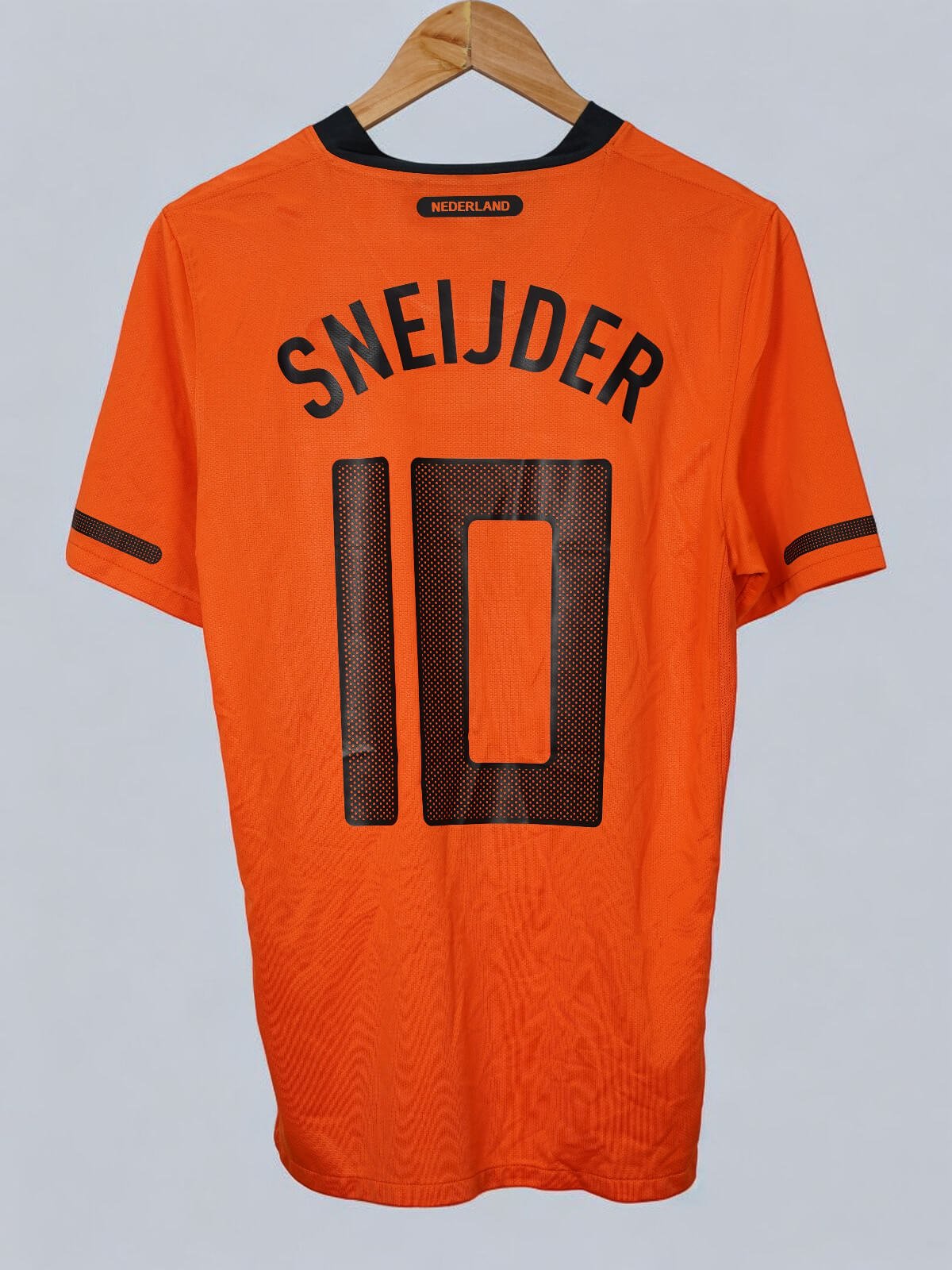 美品⭐︎オランダ代表Nike サッカーシャツ SNEIJDER 10 2010/11 Netherlands Sneijder #10 Home Shirt (S) Nike | First11