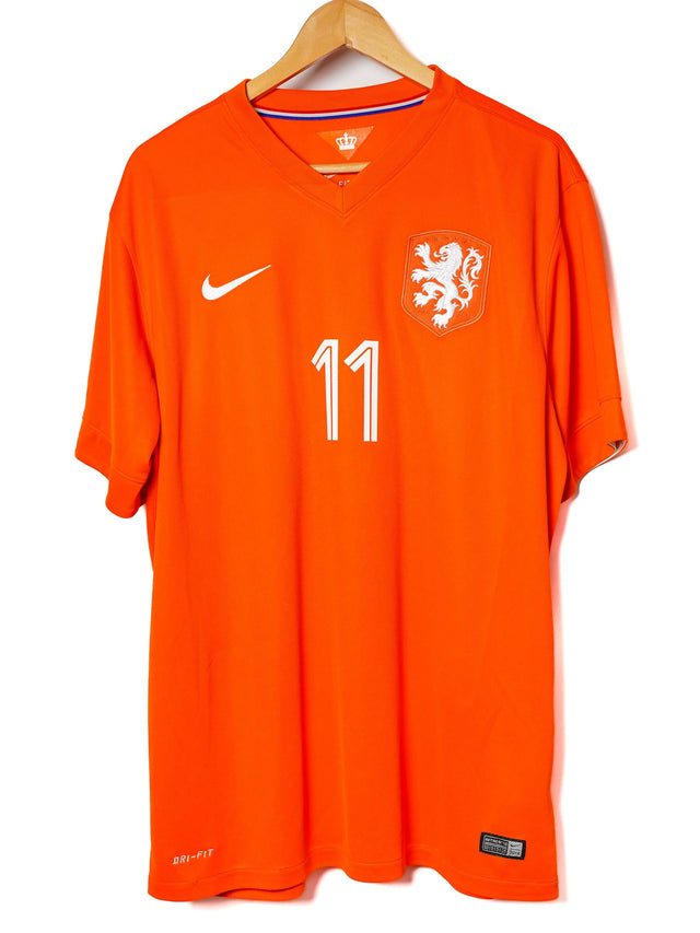 Netherlands Home Shirt 2014/15 Robben 11 (XL)