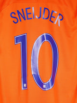 Netherlands Home Shirt 2016/17 Sneijder 10 (M)