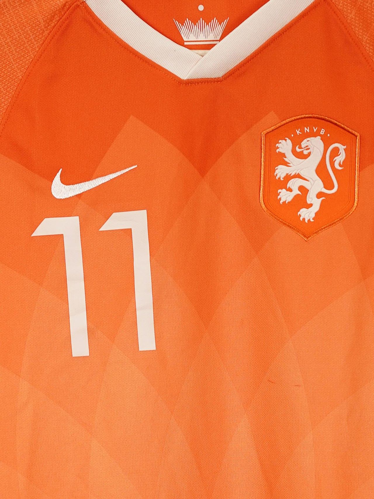 Netherlands Home Shirt 2019/20 Woman 11 Martens (L Kids)