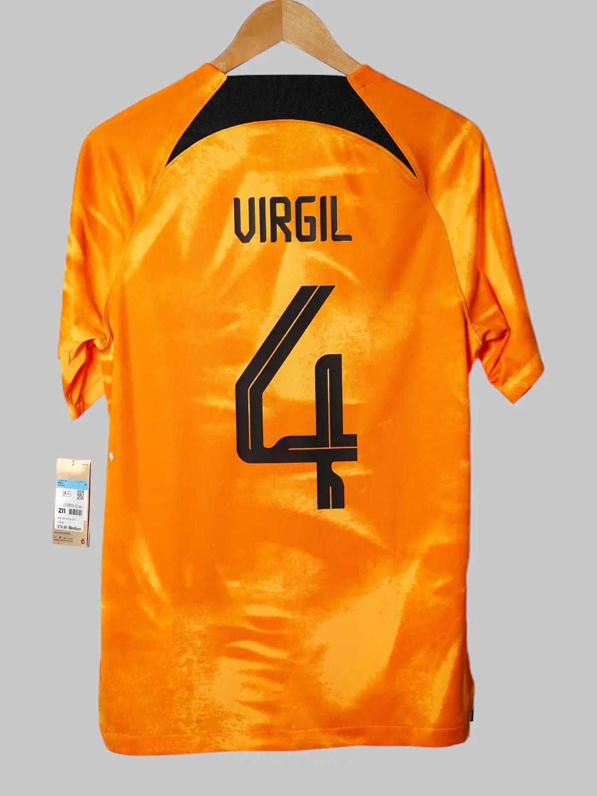Netherlands Home Shirt 2022/23 Virgil 4 BNWT (M)