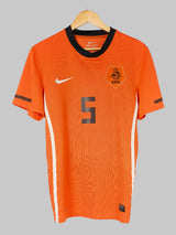 Netherlands Home Shirt Player Issue 2010/11 V.Bronckhorst 5 (M)