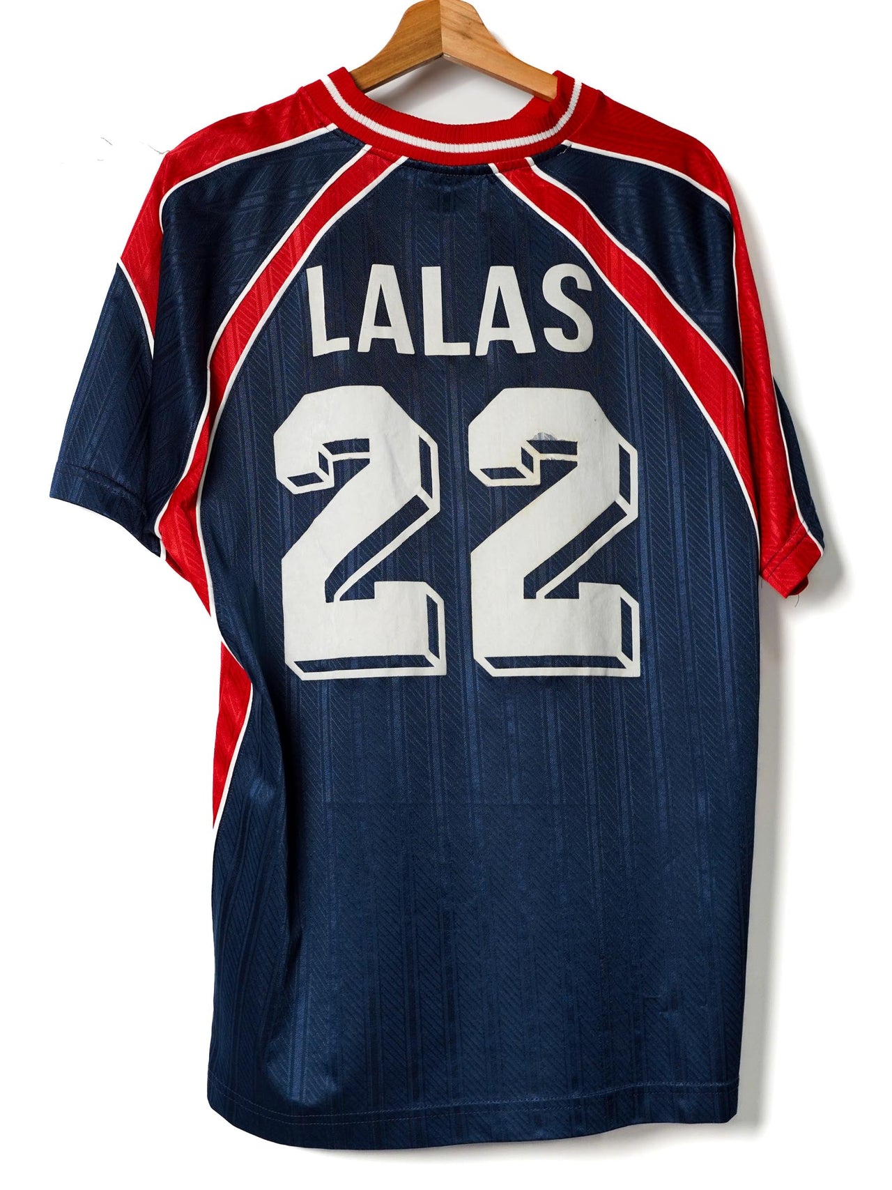 New England Revolution Home Shirt 1997/99 Lalas 22 (S)