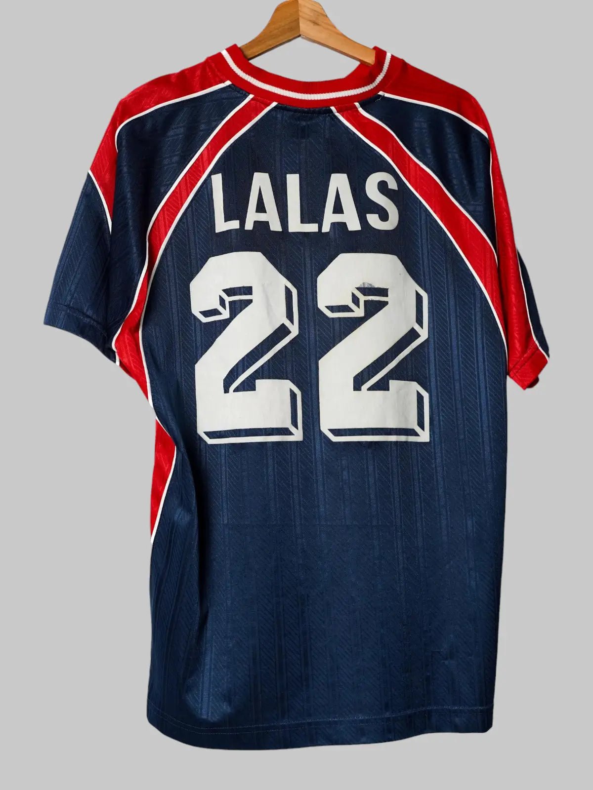 New England Revolution Home Shirt 1997/99 Lalas 22 (S)