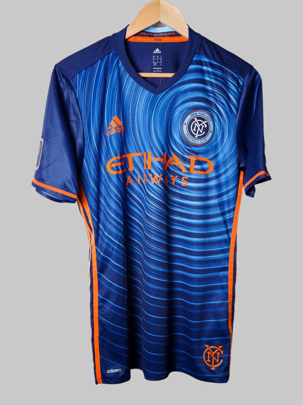 New York City Away Shirt Player Issue 2016/17 David Villa 7 (M)