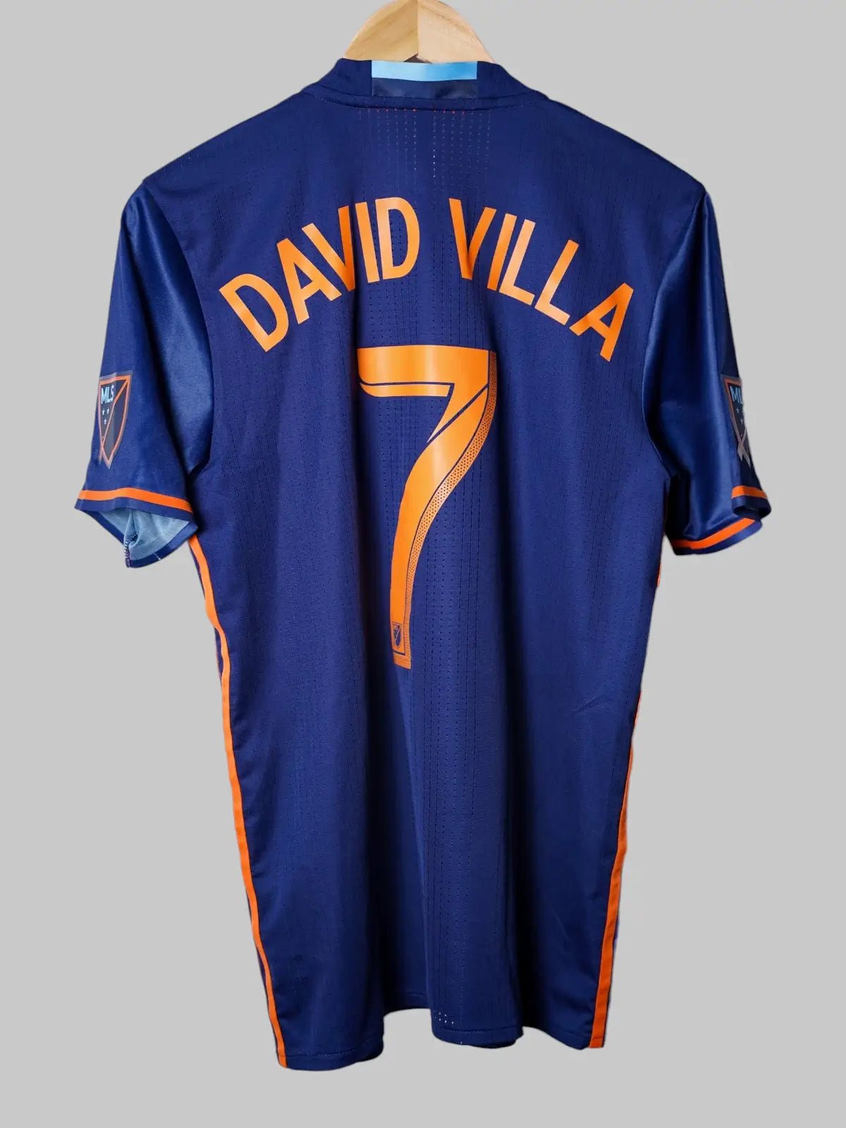 New York City Away Shirt Player Issue 2016/17 David Villa 7 (M)