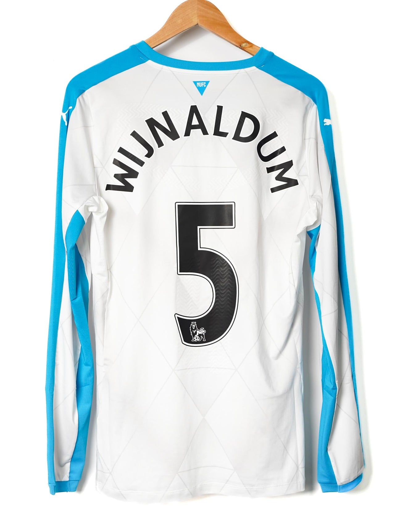 Newcastle United Away Shirt 2015/16 Wijnaldum 5 L/S Player Issue BNWT (XL)