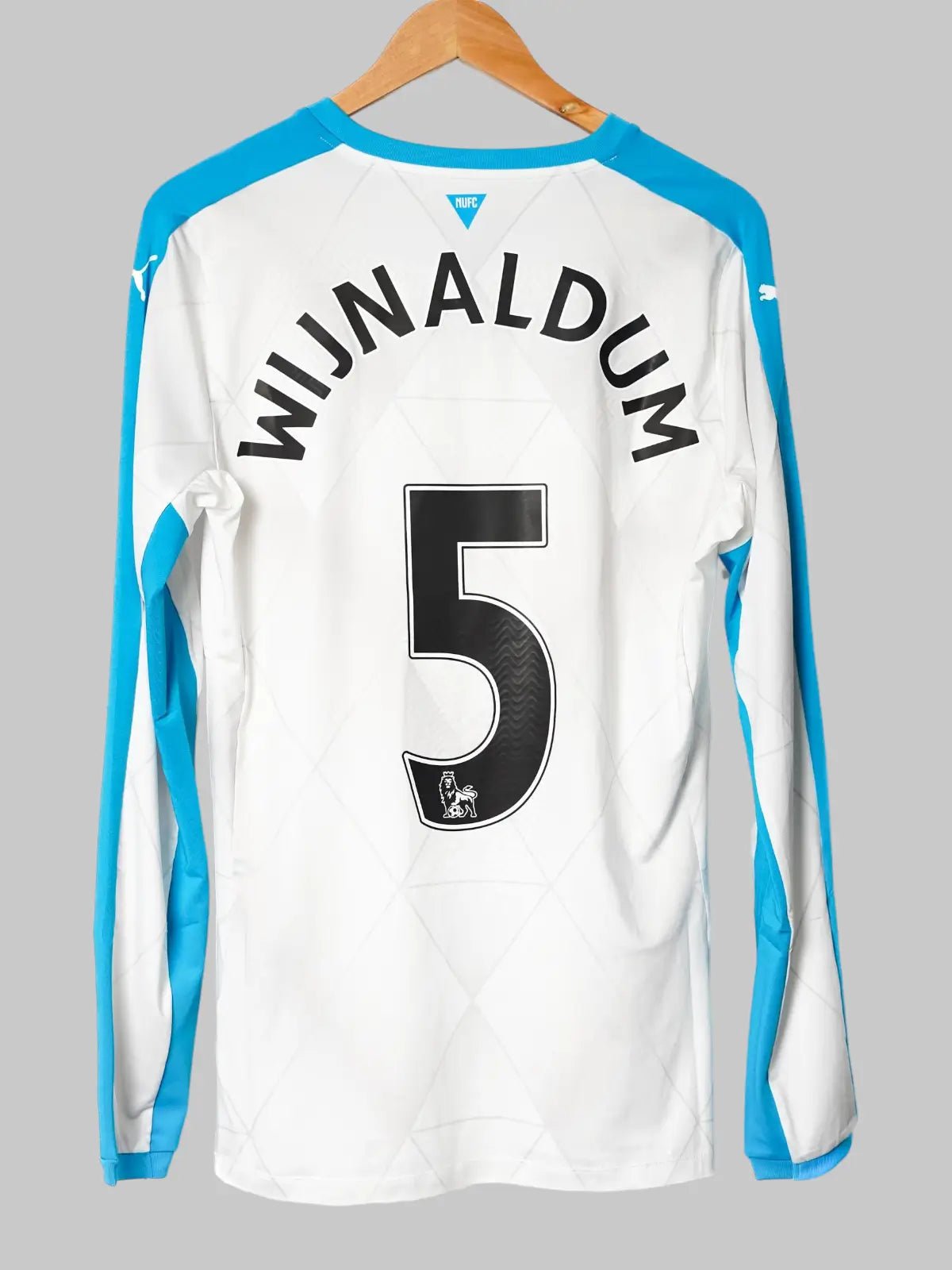 ニューカッスル 15/16 アウェイ ユニフォーム #5 WIJNALDUM 2015/16 Newcastle United Wijnaldum #5 Away Shirt BNWT L/S (XL