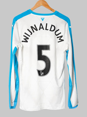 Newcastle United Away Shirt 2015/16 Wijnaldum 5 L/S Player Issue BNWT (XL)