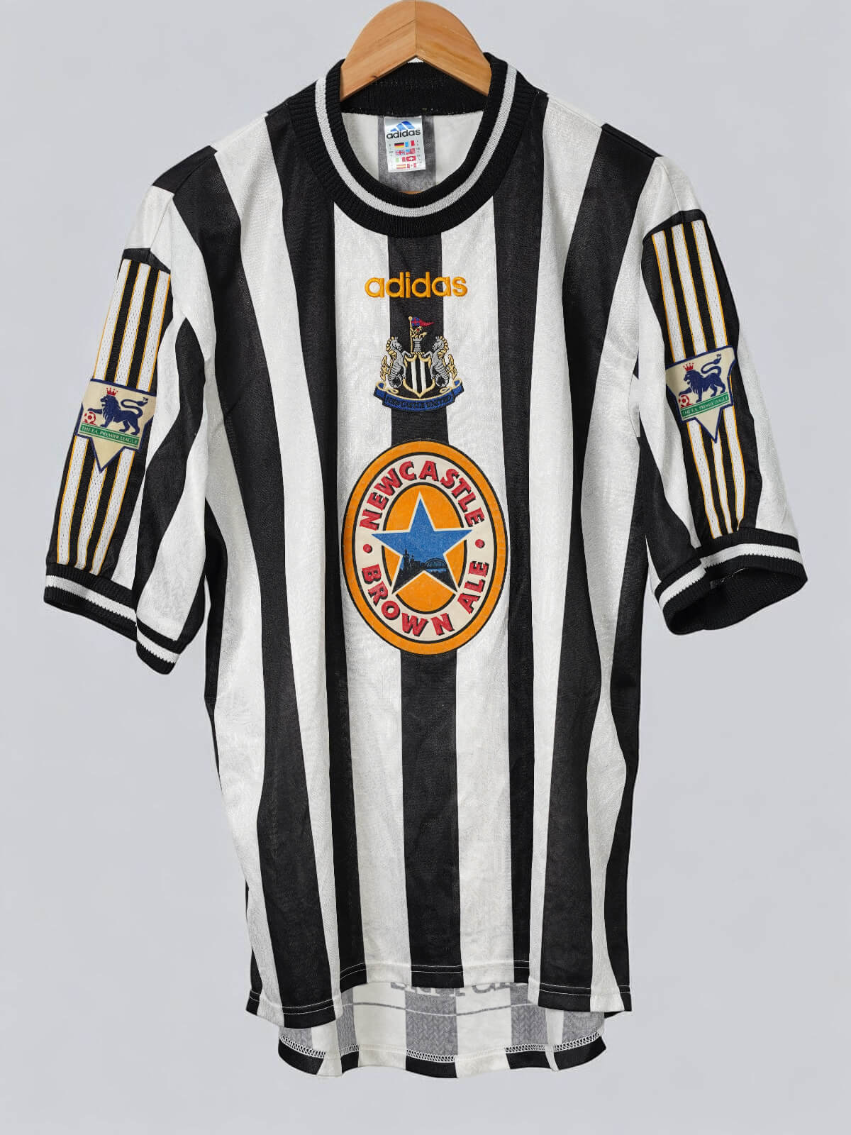 1998/99 Newcastle United Shearer #9 Thuisshirt (L) Adidas – First11