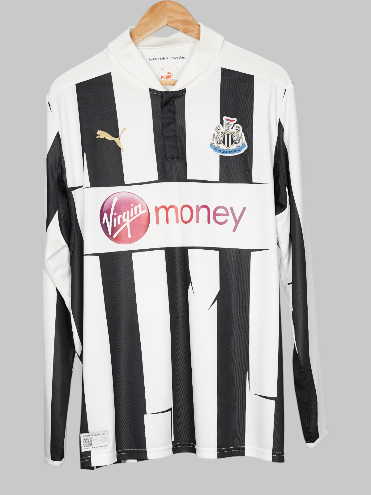 Newcastle United L/S Home Shirt 2013/14 Ben Arfa 10 (L)