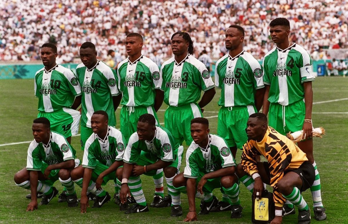 Nigeria Home Shirt 1996 - 9/10 - L