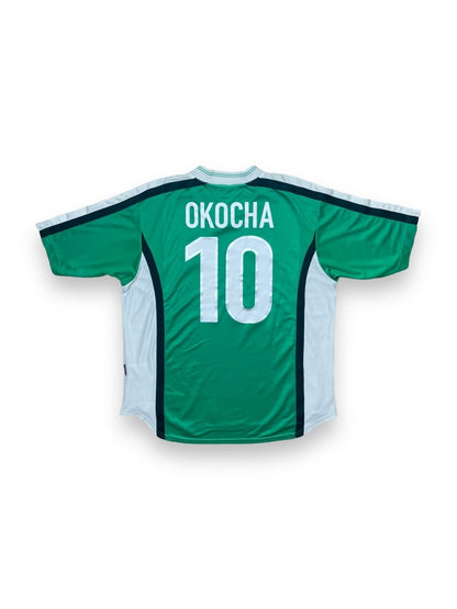 Nigeria Home Shirt 1998/99 Okocha #10 - 9/10 - XL