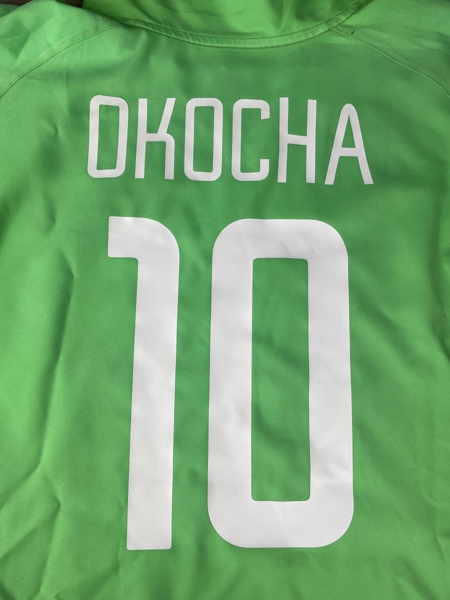 Nigeria Home Shirt 2002/4 Okocha #10 - 7/10 - L