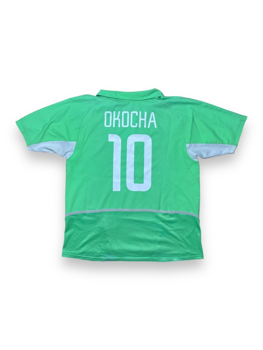 Nigeria Home Shirt 2002/4 Okocha #10 - 7/10 - L