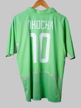 Nigeria Home Shirt 2002/4 Okocha 10 (L)
