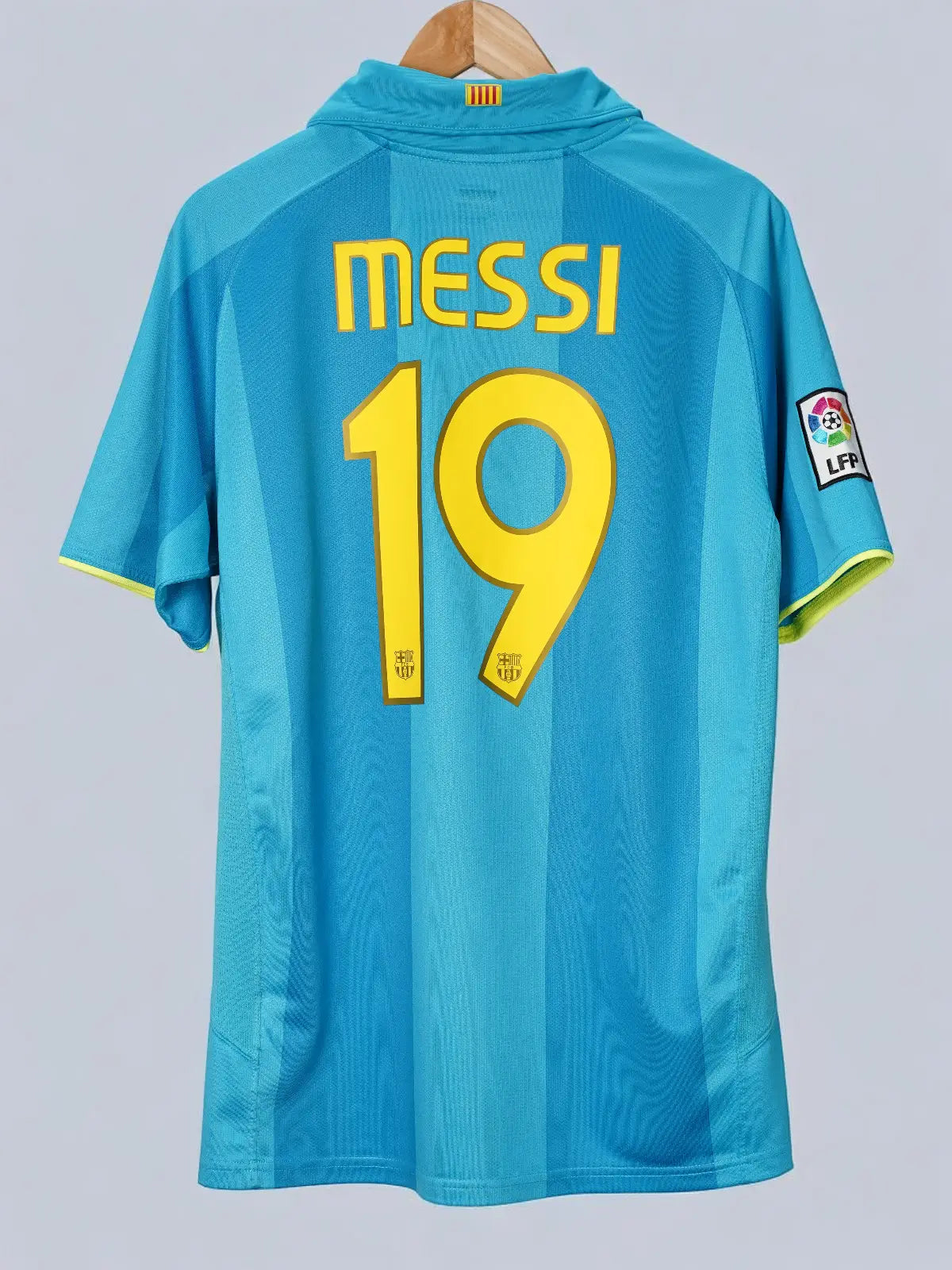 Camiseta FC Barcelona 2007/8 Messi #19 (L)