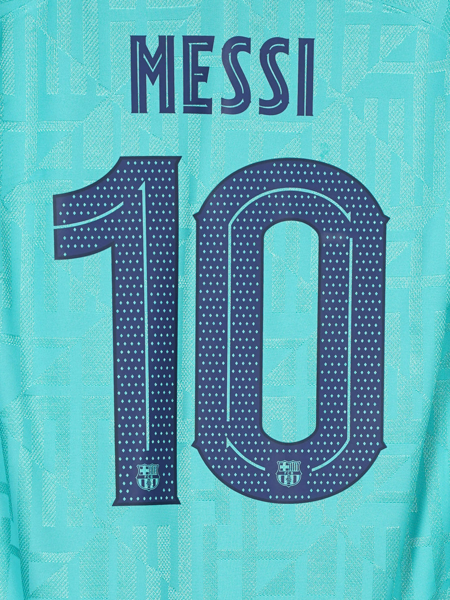 2019/20 Barcelona Messi #10 Third Shirt Player Version (XL)