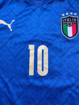 2020/21 Italy Insigne #10 Home Shirt (L)