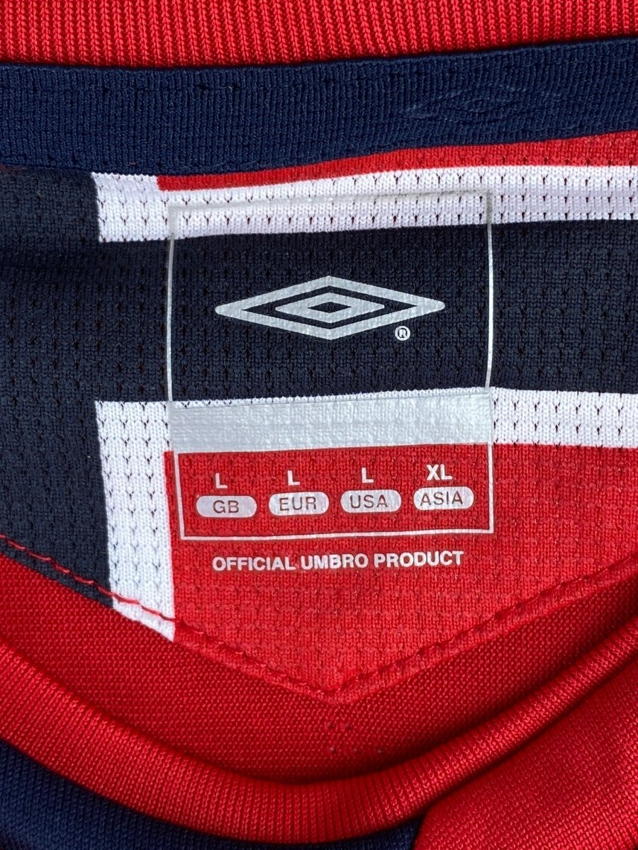 Norway Home Shirt 2006/7 - 9/10 - L