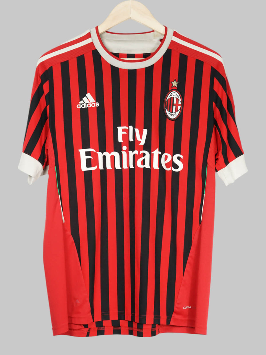 2011/12 AC Milan Seedorf #10 Home Shirt (M)