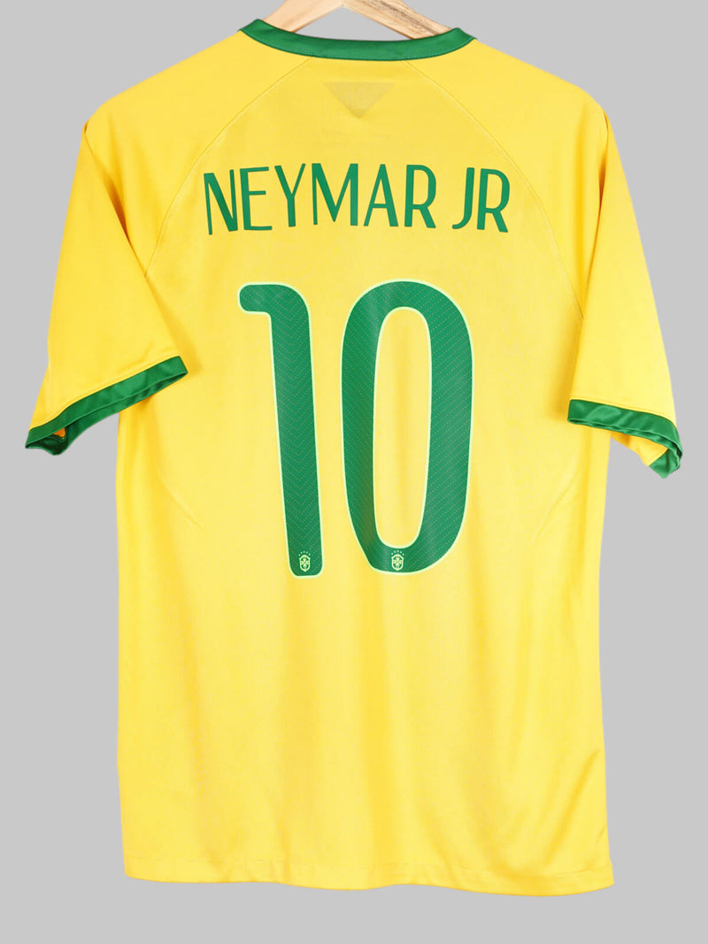 2014/15 Brazil Neymar Jr #10 Home Shirt (M)