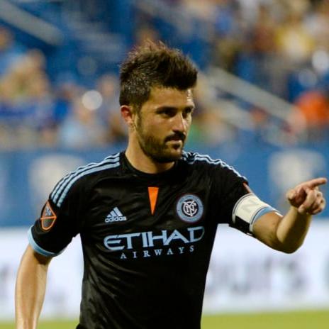 NYC FC 2015/16 Away David Villa #7 Nameset