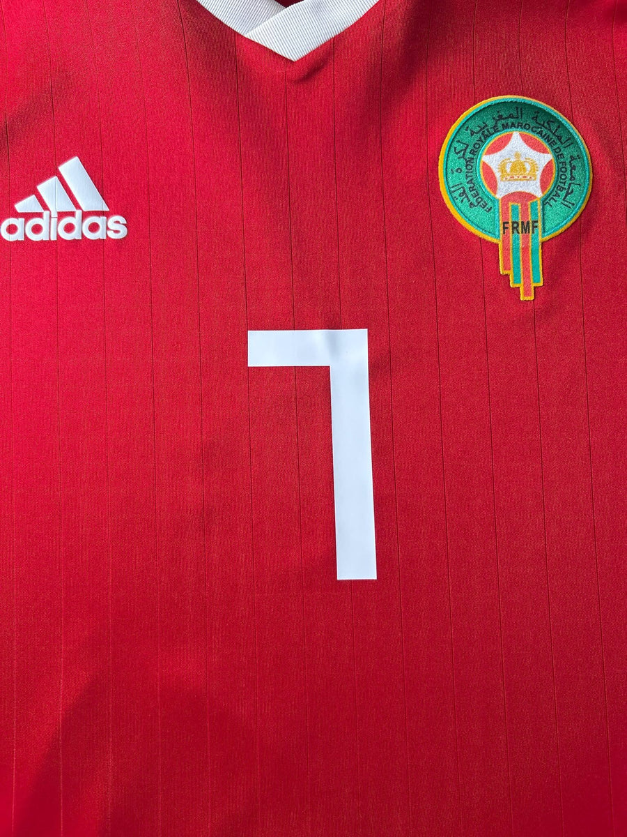 2018-20 Morocco Ziyech #7 Home Shirt (M)