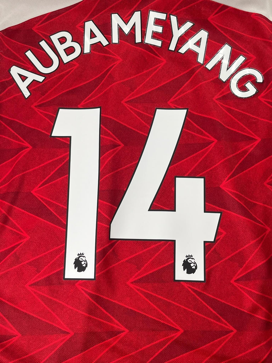 2020/21 Arsenal Aubameyang #14 Home Shirt (M)