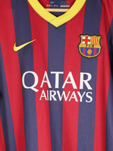 2013/14 Barcelona Xavi #6 Home Shirt (L)