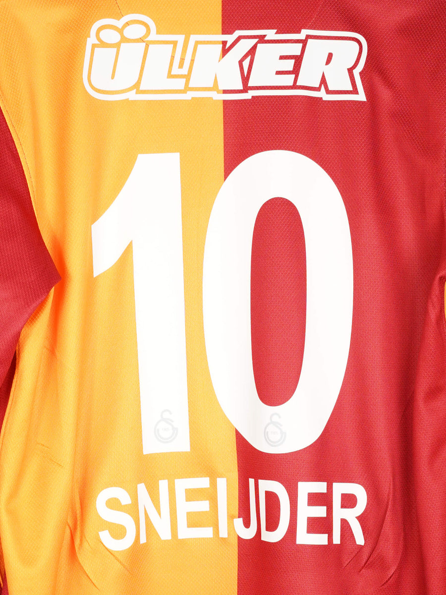 2013/14 Galatasaray Sneijder #10 Home Shirt L/S (M)