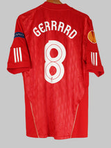 2011/12 Liverpool Gerrard #8 Home Shirt (M)
