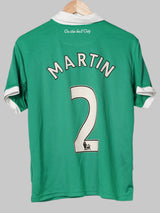 2011/12 Norwich City Away Shirt Martin #2 (S)