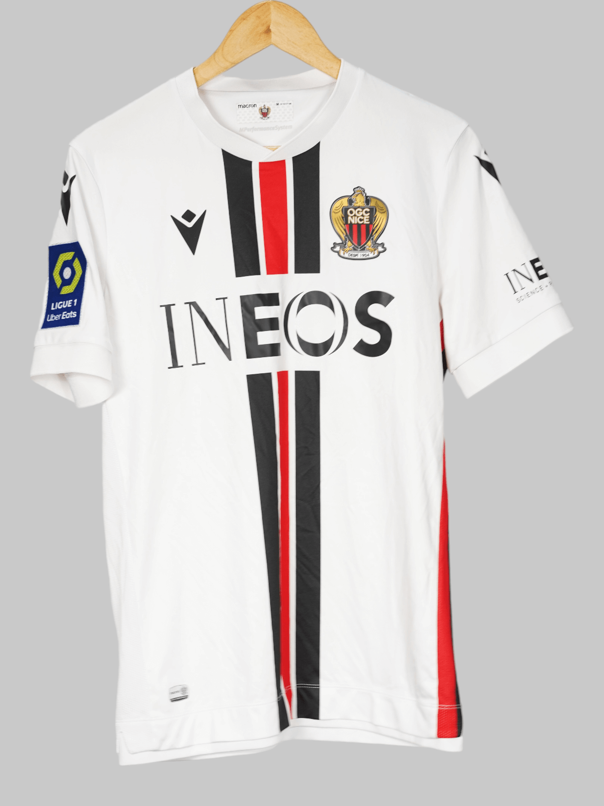 OGC Nice Away Shirt 2022/23 Todibo 25 Player Issue (M)