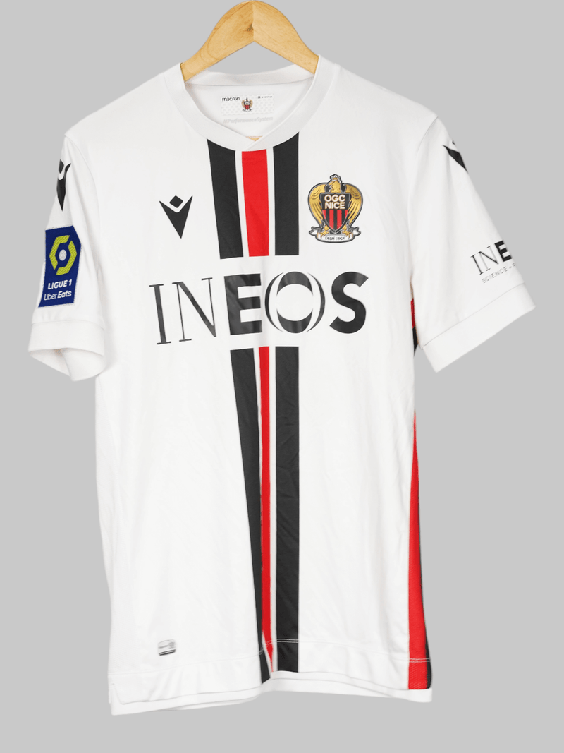 OGC Nice Away Shirt 2022/23 Todibo 25 Player Issue (M)