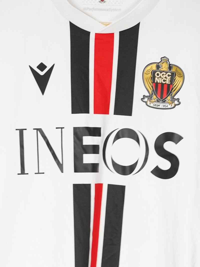 OGC Nice Away Shirt 2022/23 Todibo 25 Player Issue (M)