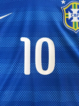 2014/15 Brazil Neymar Jr #10 Away Shirt (M)