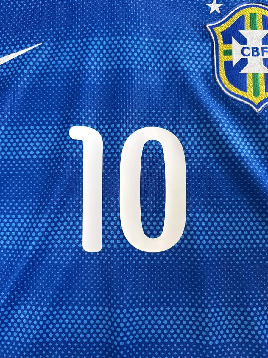 2014/15 Brazil Neymar Jr #10 Away Shirt (M)