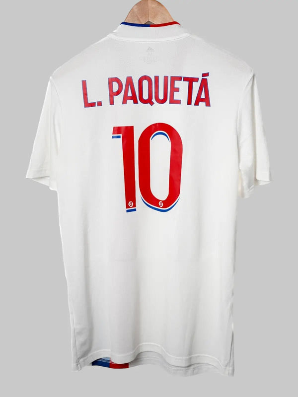 Camiseta Lyon Primera 2021/22 Paquetá #10 (M)