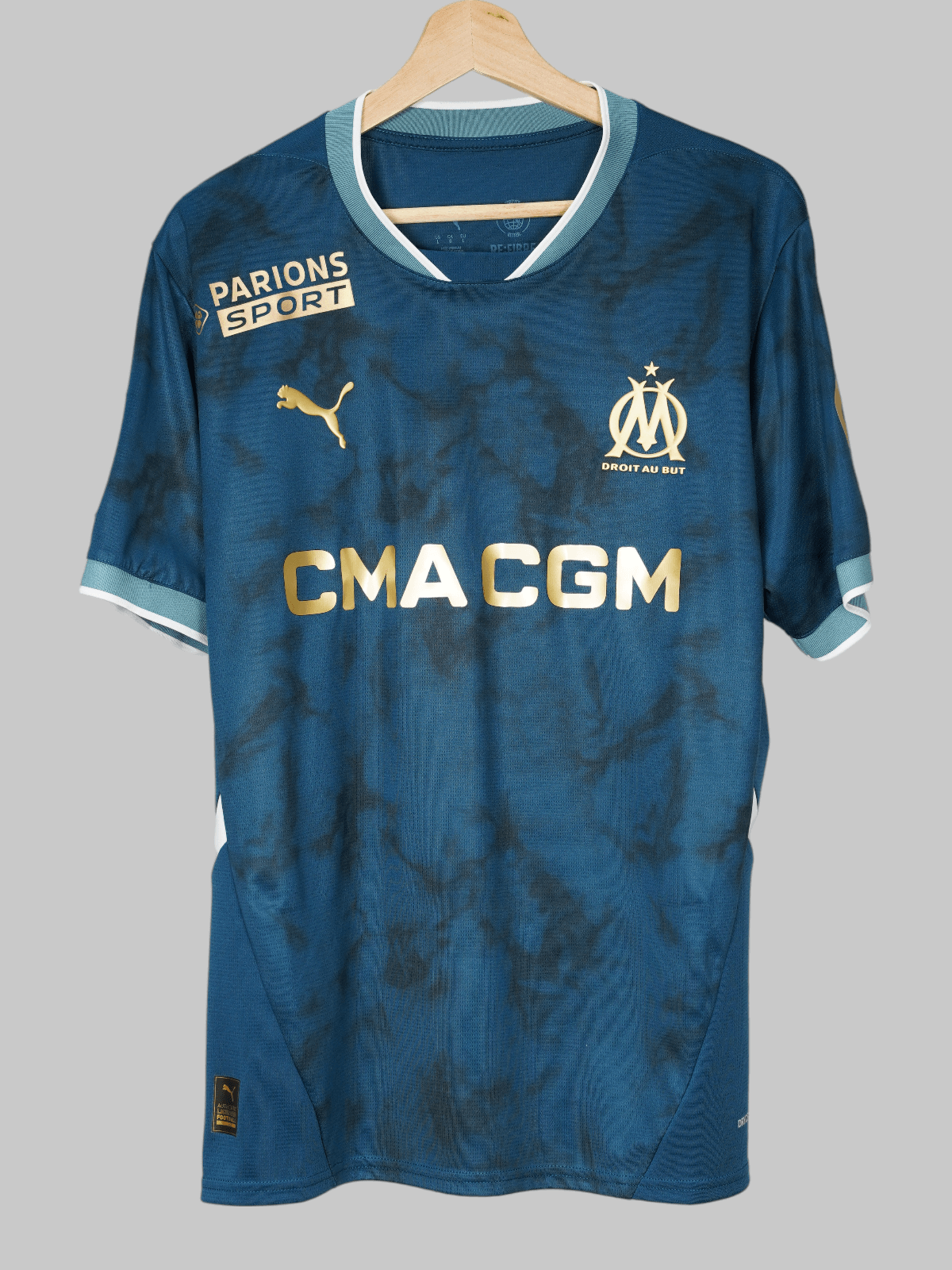 Olympique Marseille Away Shirt 2024/25 Greenwood 10 (L)