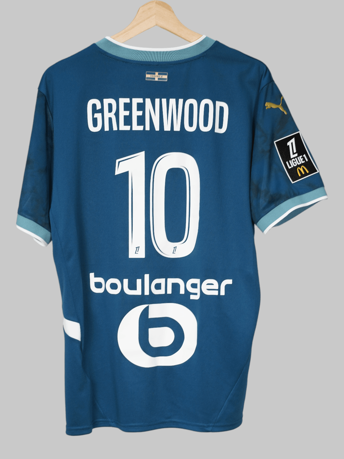 Olympique Marseille Away Shirt 2024/25 Greenwood 10 (L)